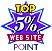 Top 5% of the Web. 